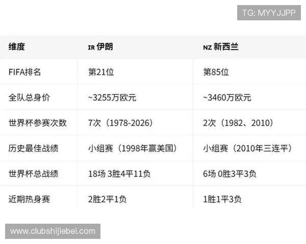 伊朗对阵新西兰世界杯比赛今日比分及赛后专家点评与数据统计